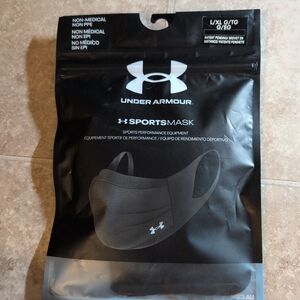 Under Armour Face Mask/Gaiter Unisex Black New Sealed Large X-Large L/XL